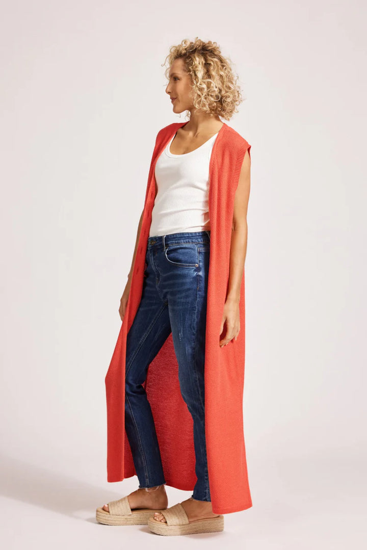 Eb & Ive Artemis Coral Vest