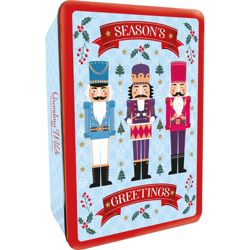 Grandma Wild's Shortbread Biscuits Nutcracker Tin 300g