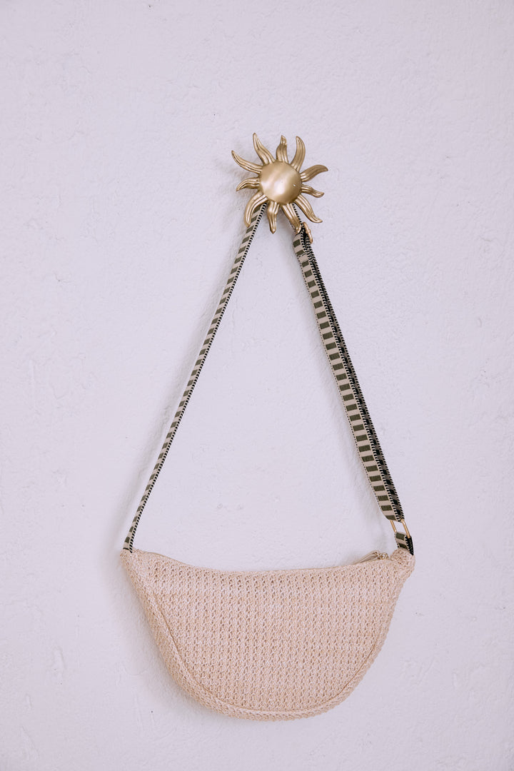 Eb & Ive Artemis Slouch Bag Natural