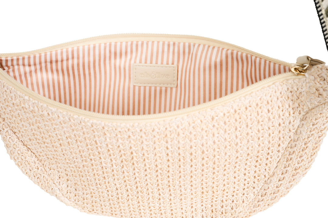 Eb & Ive Artemis Slouch Bag Natural