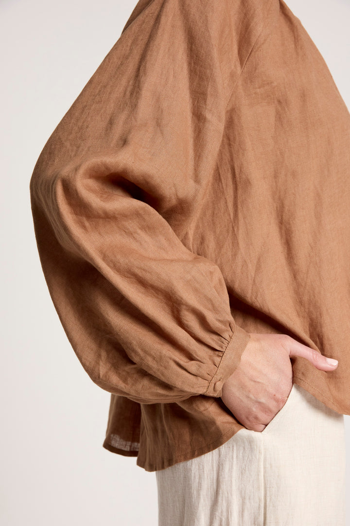 Eb & Ive Clay Bajau Blouse