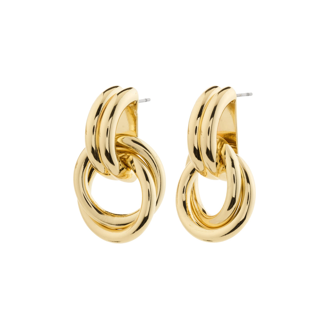 Pilgrim Gold Agni Earrings