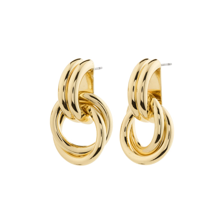 Pilgrim Gold Agni Earrings