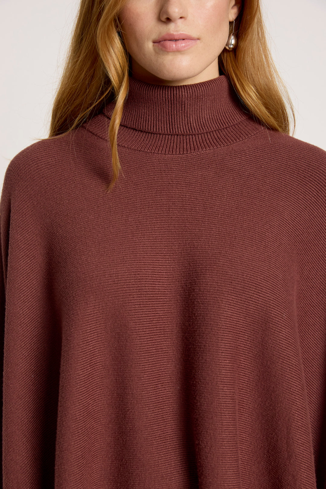 Eb & Ive Samira Mahogany Poncho