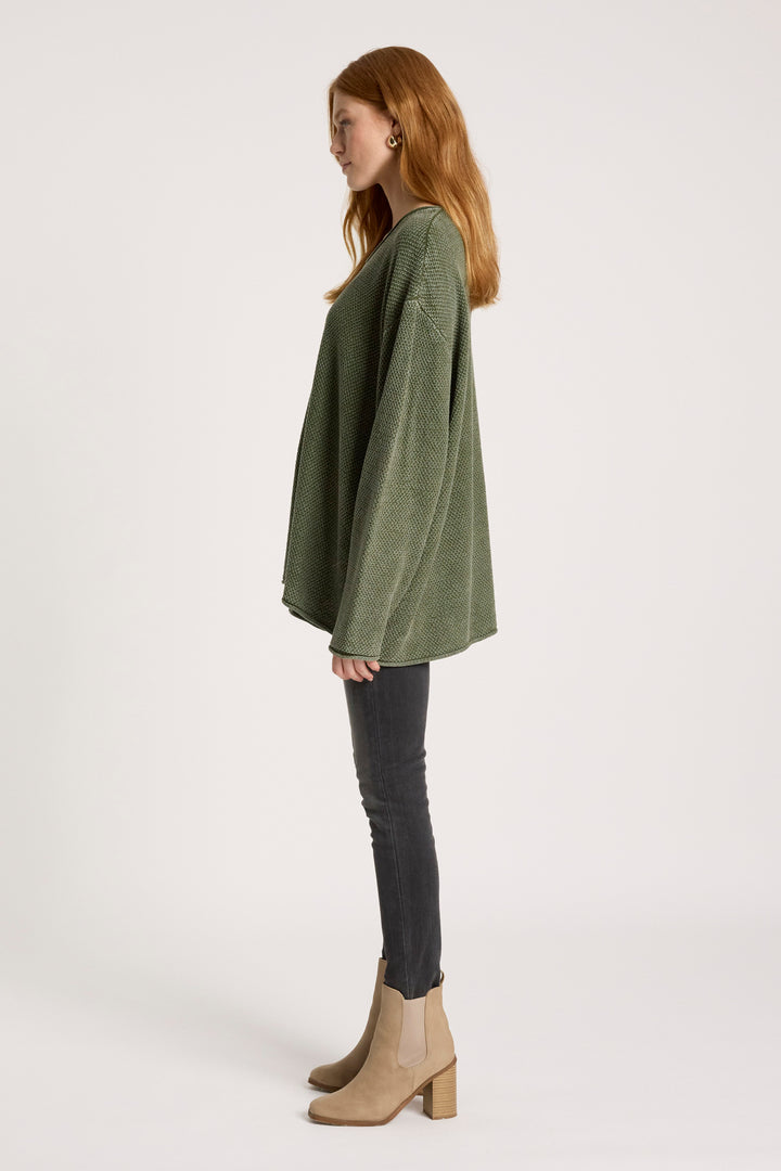 Eb & Ive Pampas Green Apache Jumper