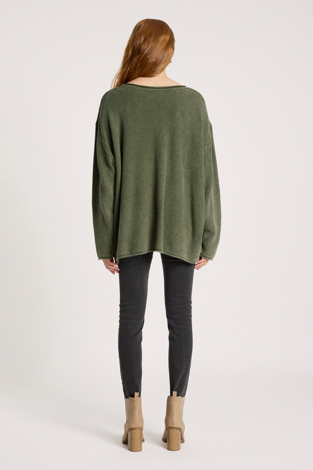 Eb & Ive Pampas Green Apache Jumper