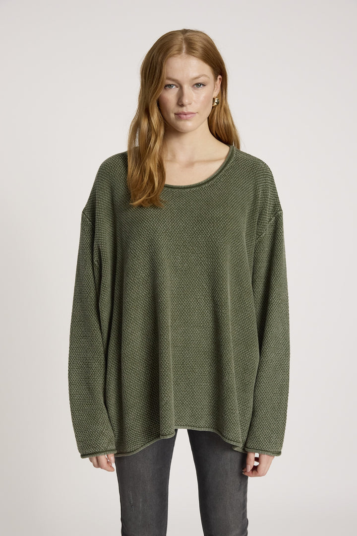 Eb & Ive Pampas Green Apache Jumper