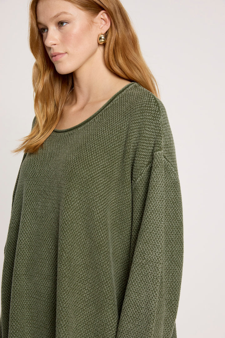 Eb & Ive Pampas Green Apache Jumper