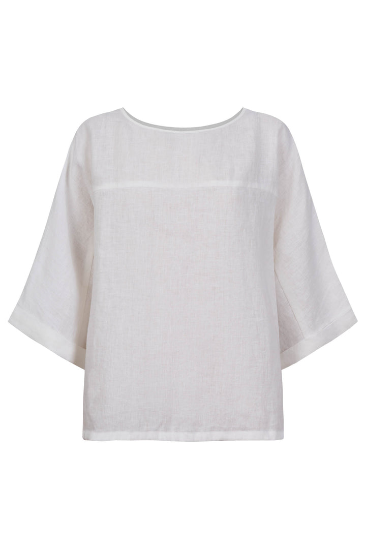 Eb & Ive White Button Top/Jacket