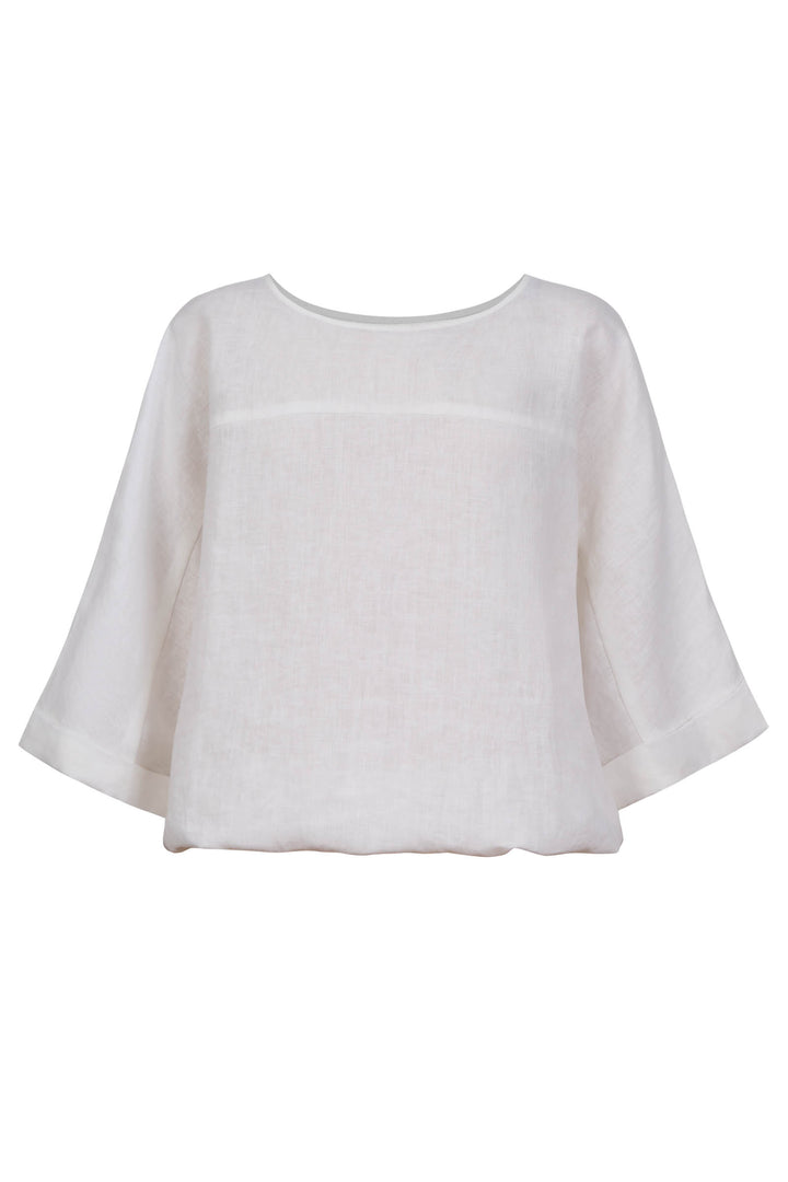 Eb & Ive White Button Top/Jacket
