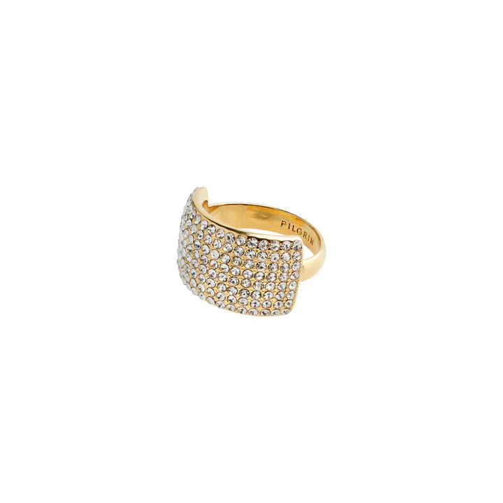 ASPEN CRYSTAL GOLD RING