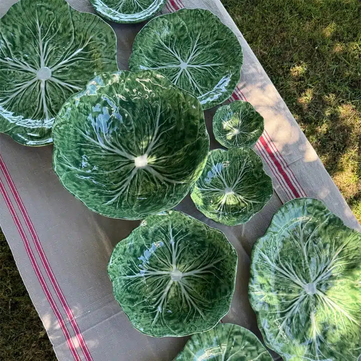 12cm Green Cabbage Melamine Snack Bowl
