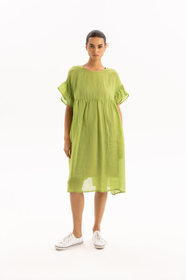 Two by Two Reversible Lime Green Reina Dress