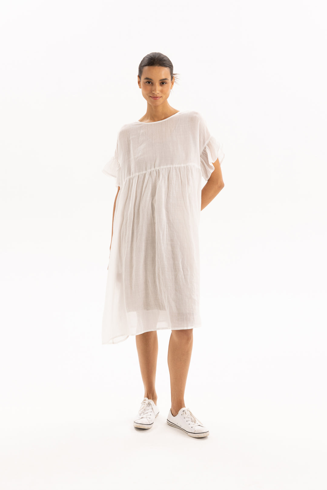 Two by Two Reversible White Reina Dress