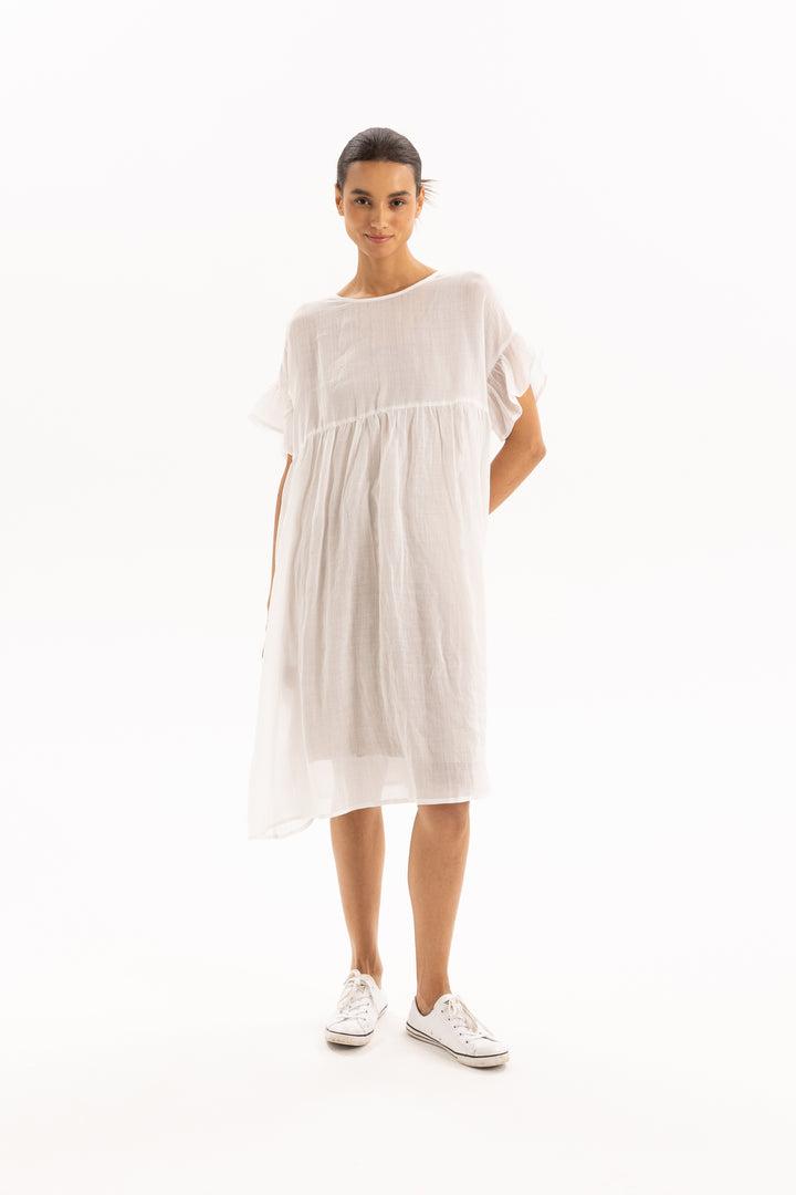Two by Two Reversible White Reina Dress