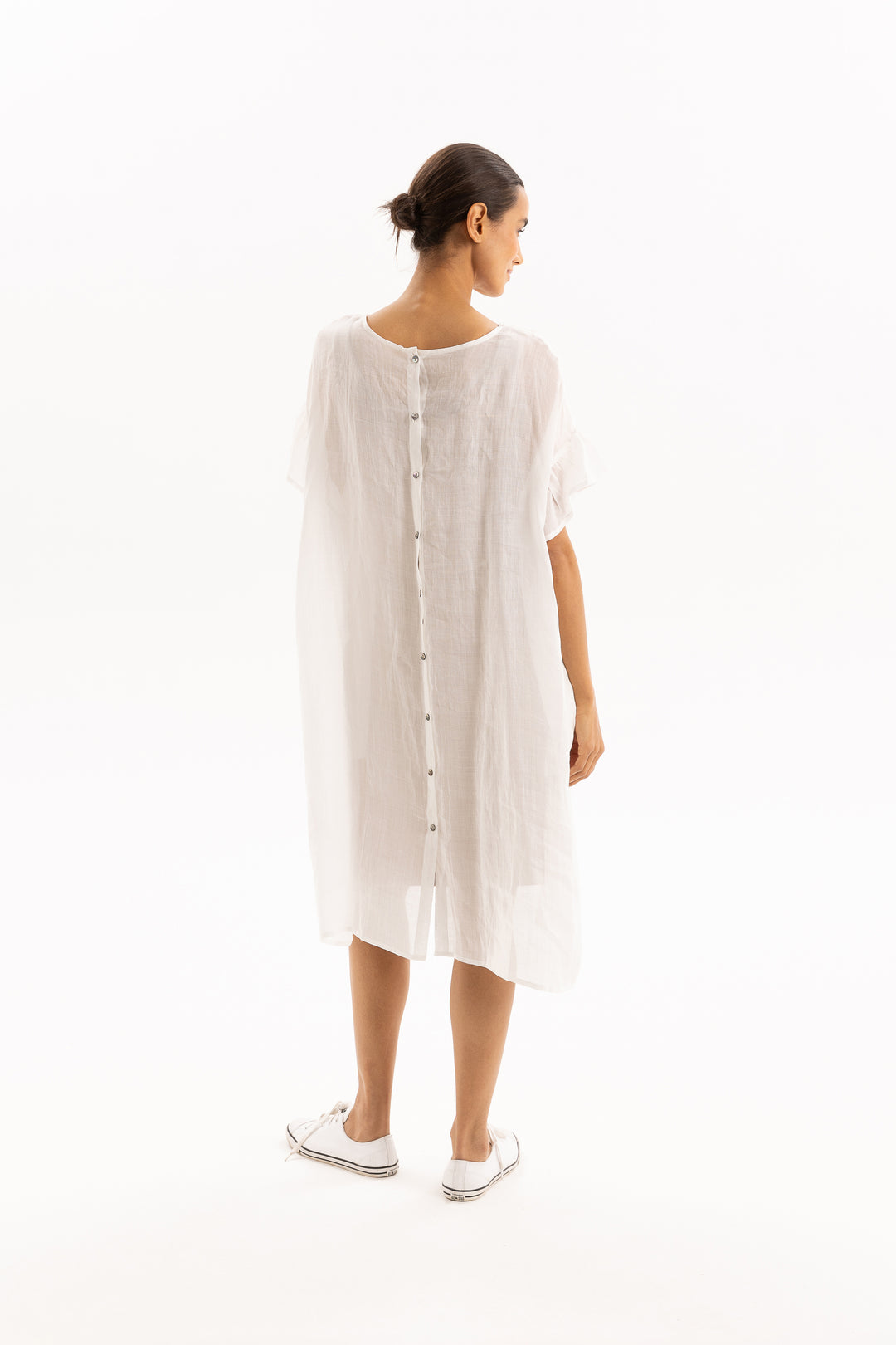 Two by Two Reversible White Reina Dress