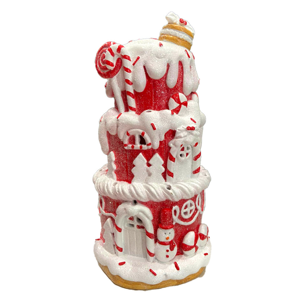 30cm LED Christmas Cake House
