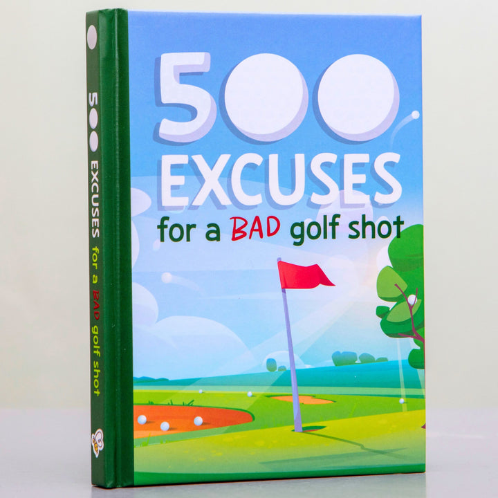 500 Excuses for a Bad Golf Shot book cover - RAPT ONLINE