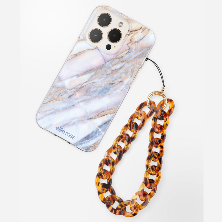 TORTOISESHELL PHONE WRISTLET