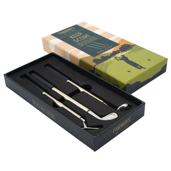 Fairways Set of 3 Golf Pens