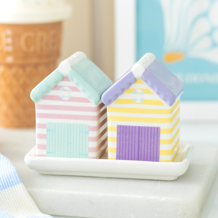 Beach Hut Salt & Pepper Set