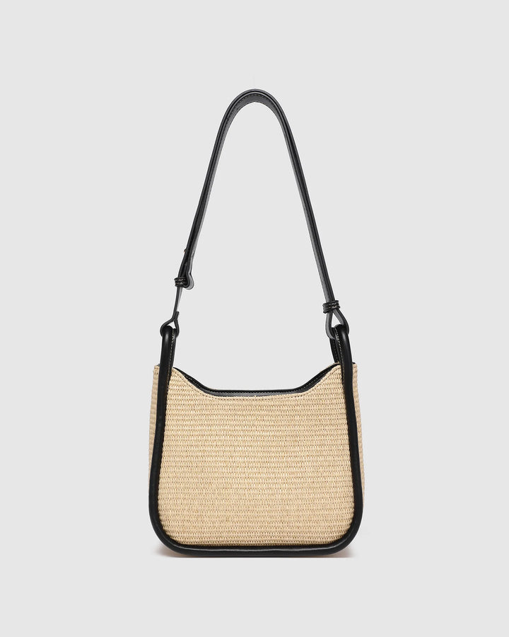 Louenhide Raffia Clare Shoulder Bag