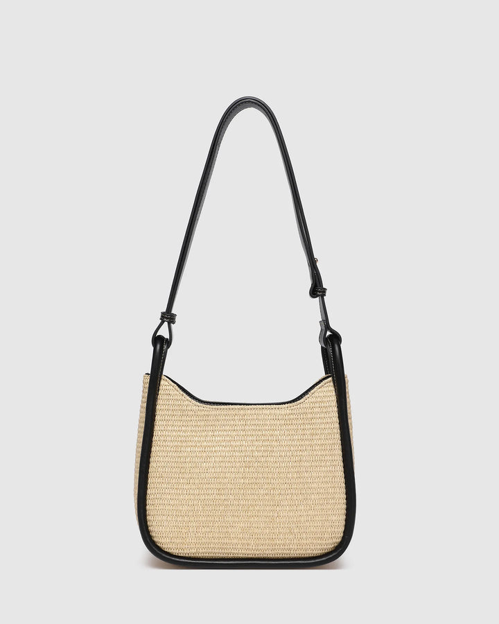 Louenhide Raffia Clare Shoulder Bag