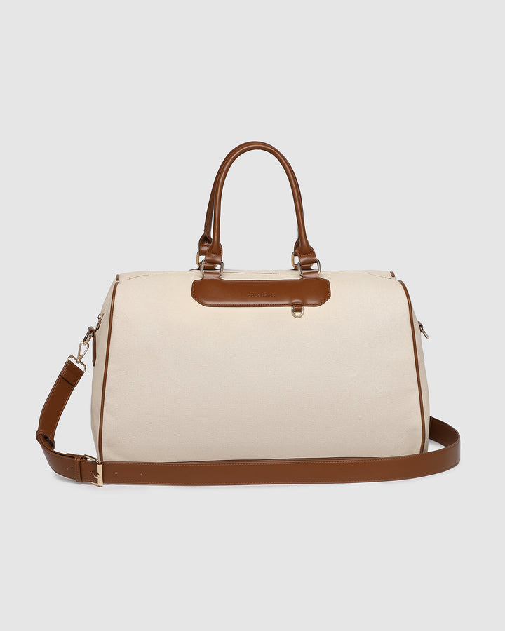 LouenhideTaylor Weekend Bag Canvas Tan