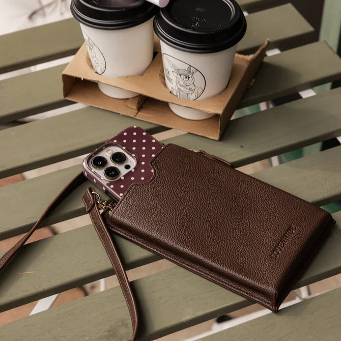 Louenhide Suki Phone Bag Chocolate