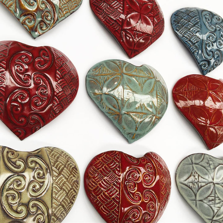 LARGE KOWHAIWHAI WALL HEART - RAPT ONLINE