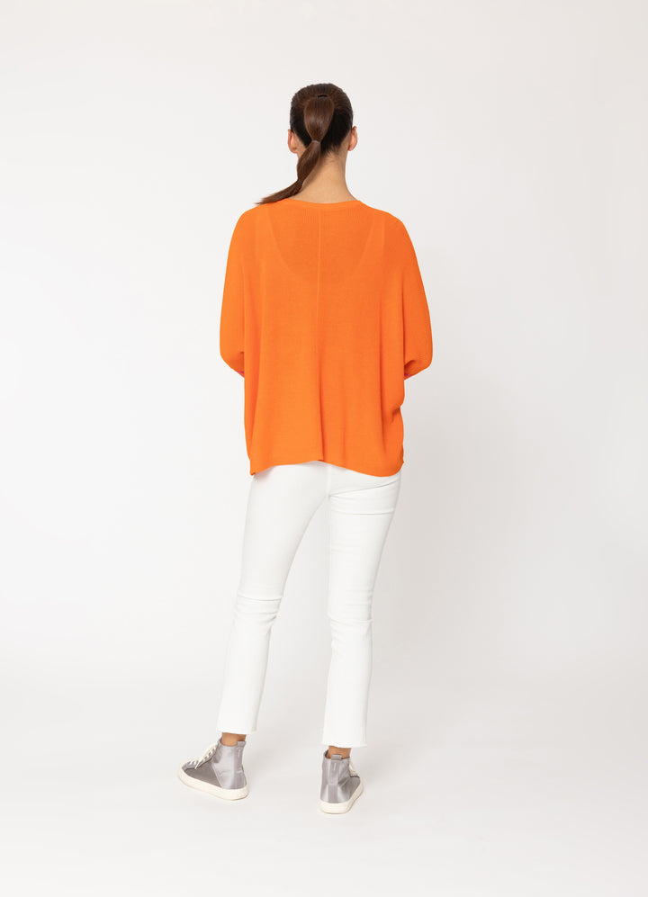 Two by Two Orange Grace Cardigan