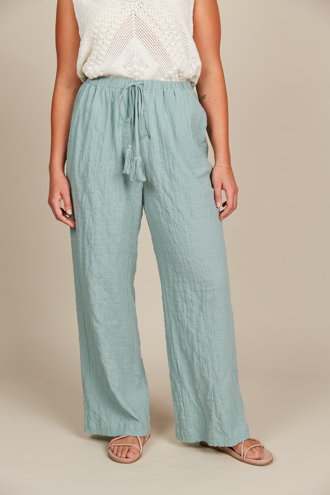 SEAFOAM FLEUR PANT