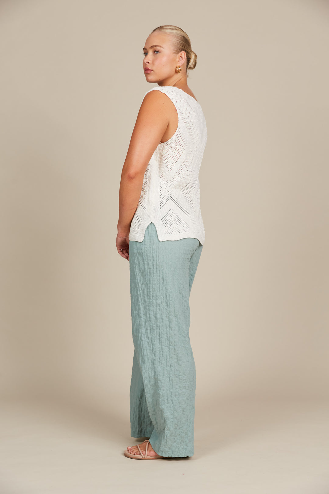 SEAFOAM FLEUR PANT