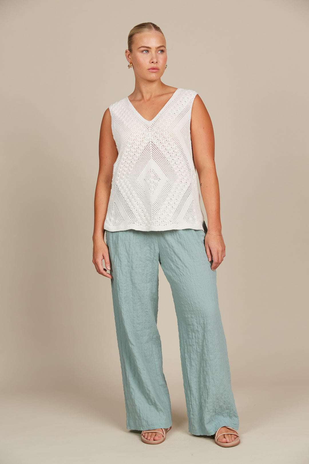 SEAFOAM FLEUR PANT