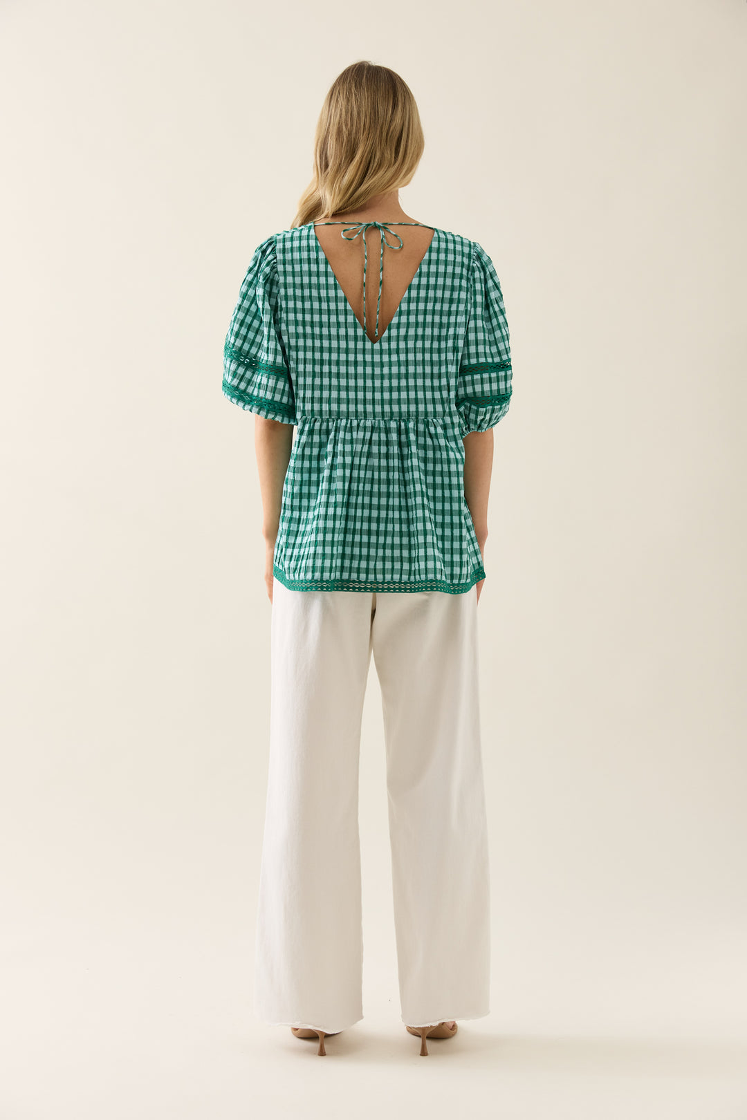 Isle of Mine Esther Tie Top Baltic