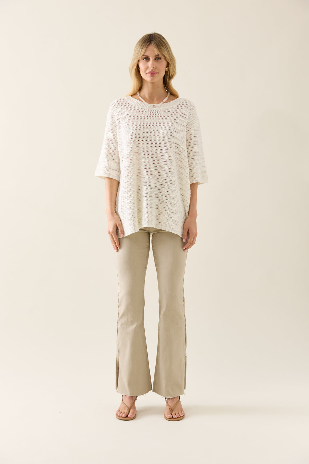 Isle of Mine Sylvie Knit Tee Lotus