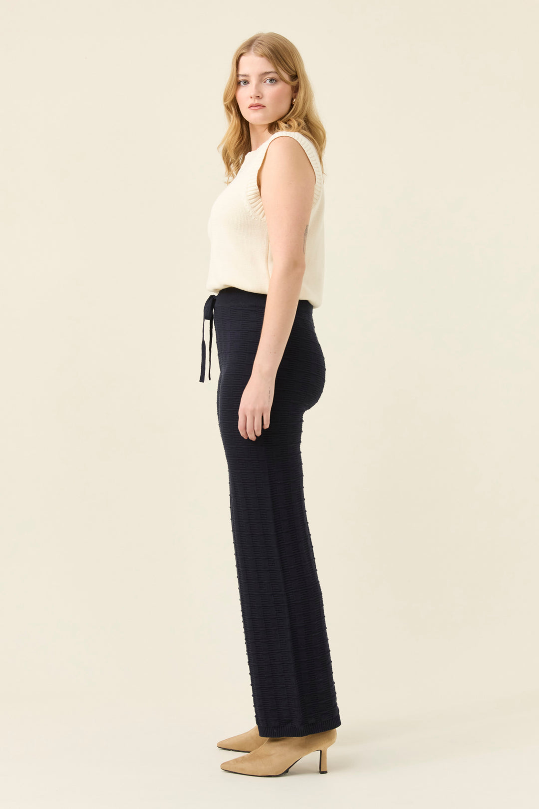 Isle of Mine Navy Sadie Knit Pant