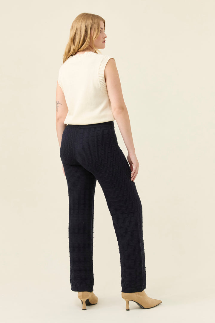 Isle of Mine Navy Sadie Knit Pant