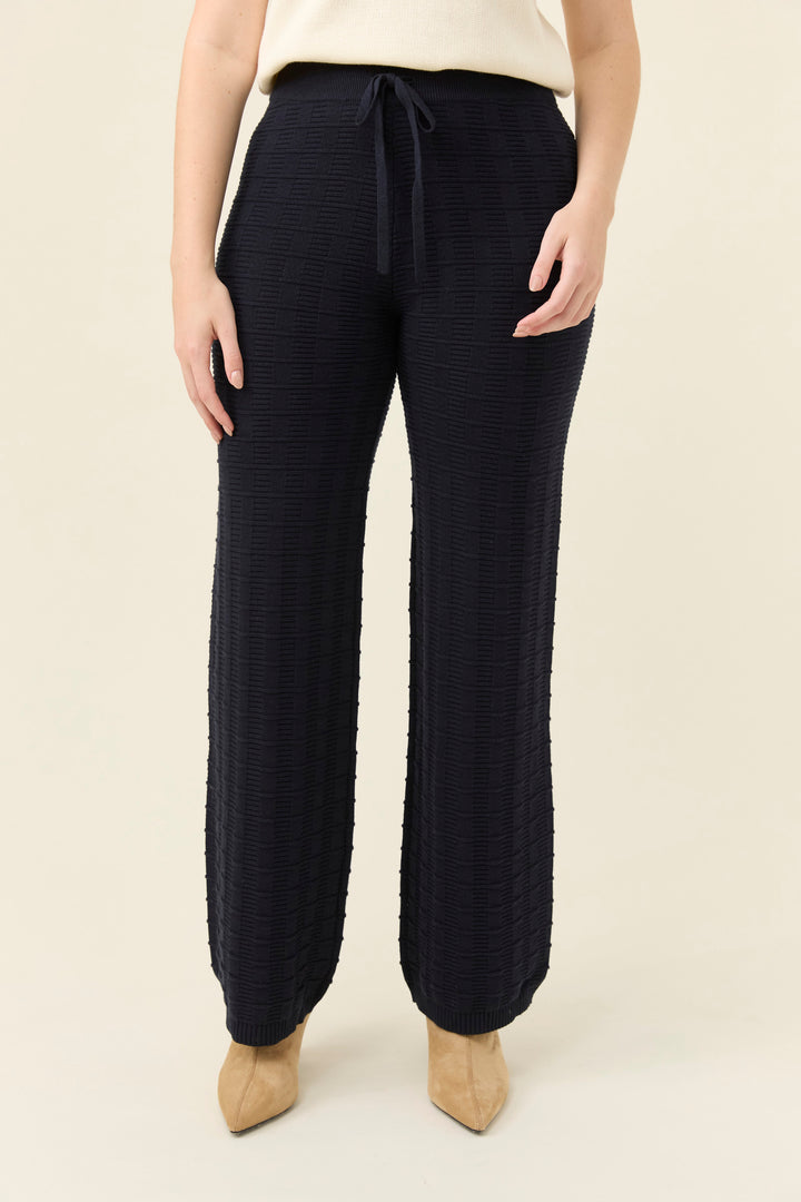 Isle of Mine Navy Sadie Knit Pant