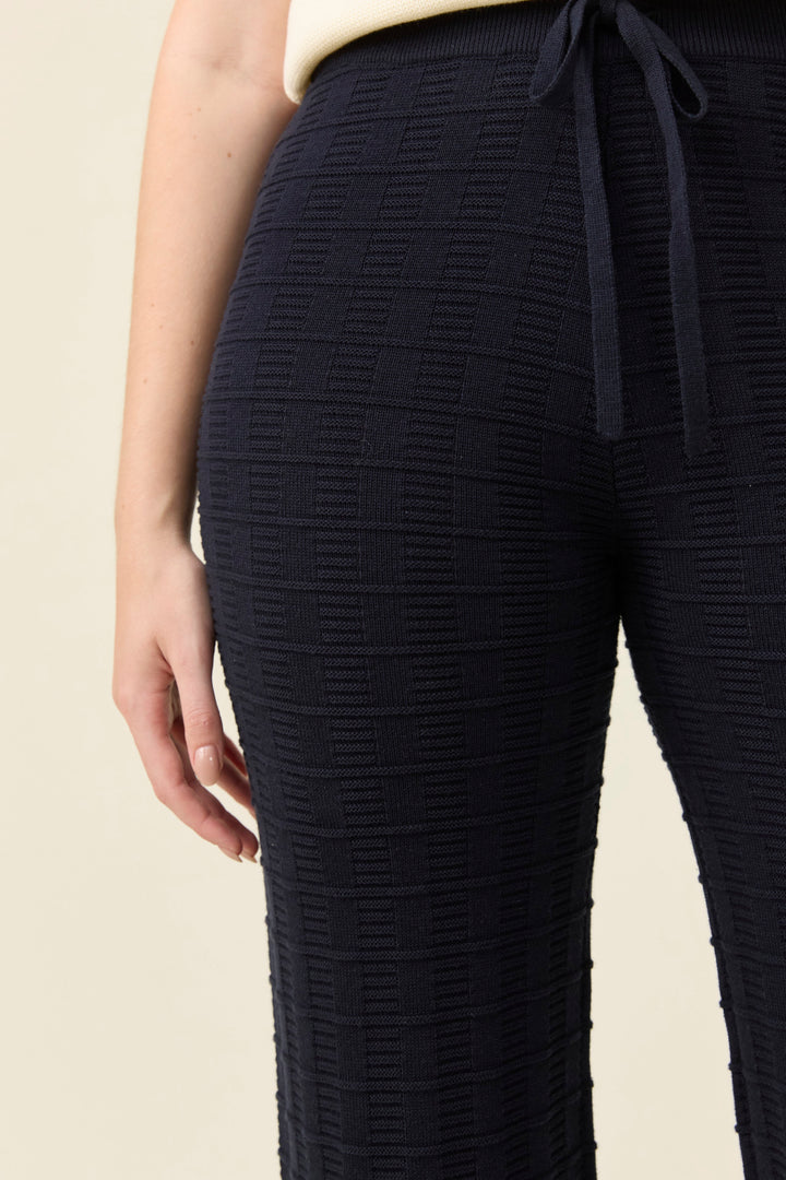 Isle of Mine Navy Sadie Knit Pant
