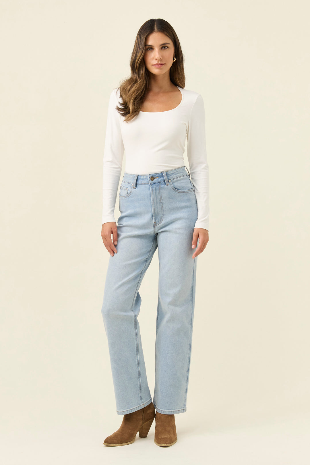 Isle of Mine Ice Blue Scarlett Jean