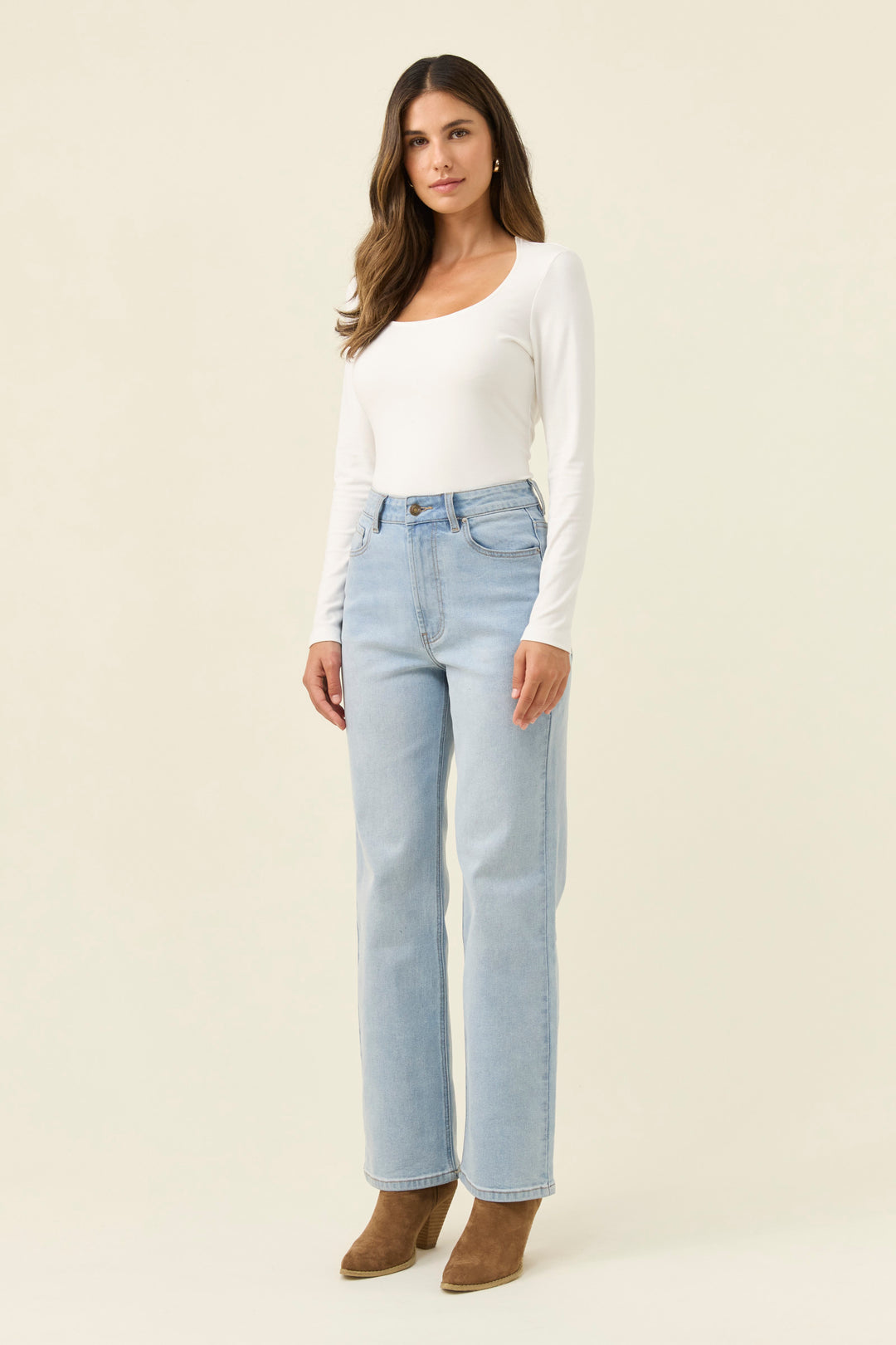 Isle of Mine Ice Blue Scarlett Jean