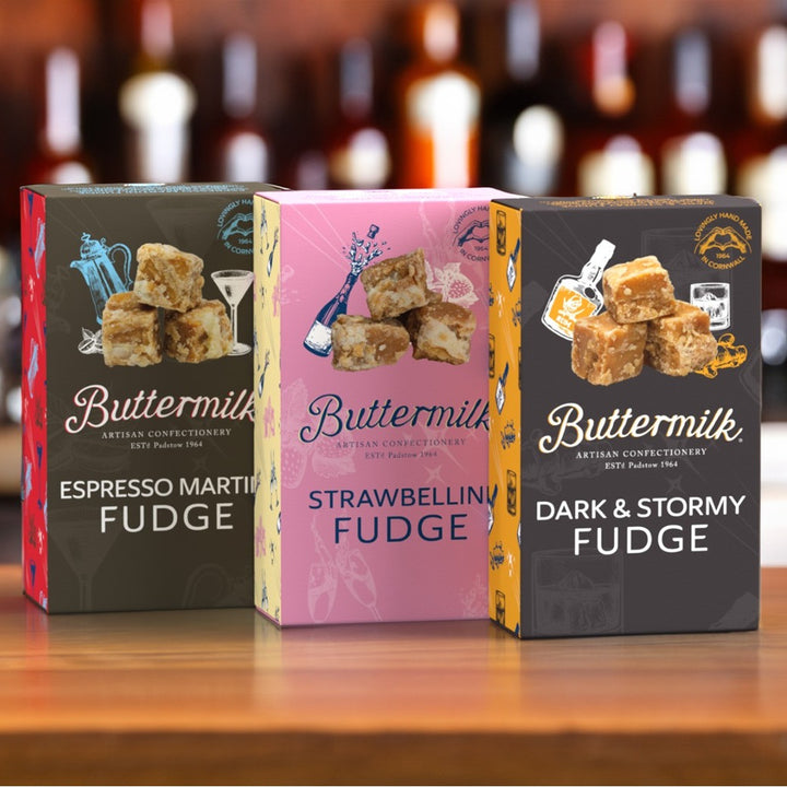 Buttermilk Dark & Stormy Rum Fudge