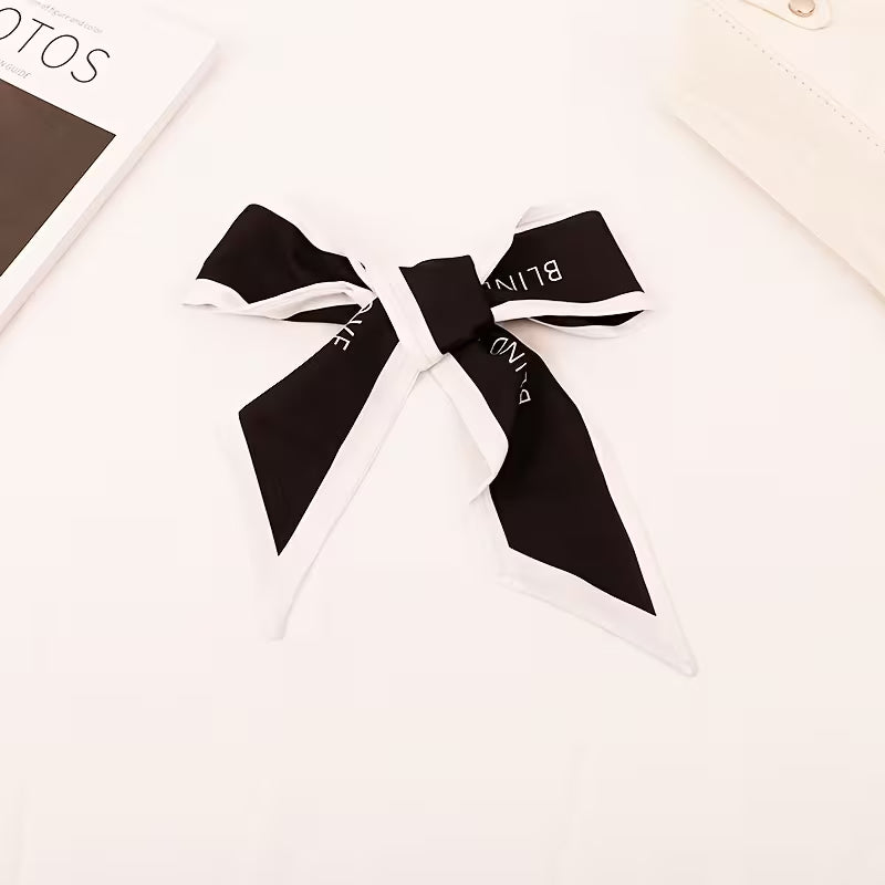 Black & White Neckerchief Scarf