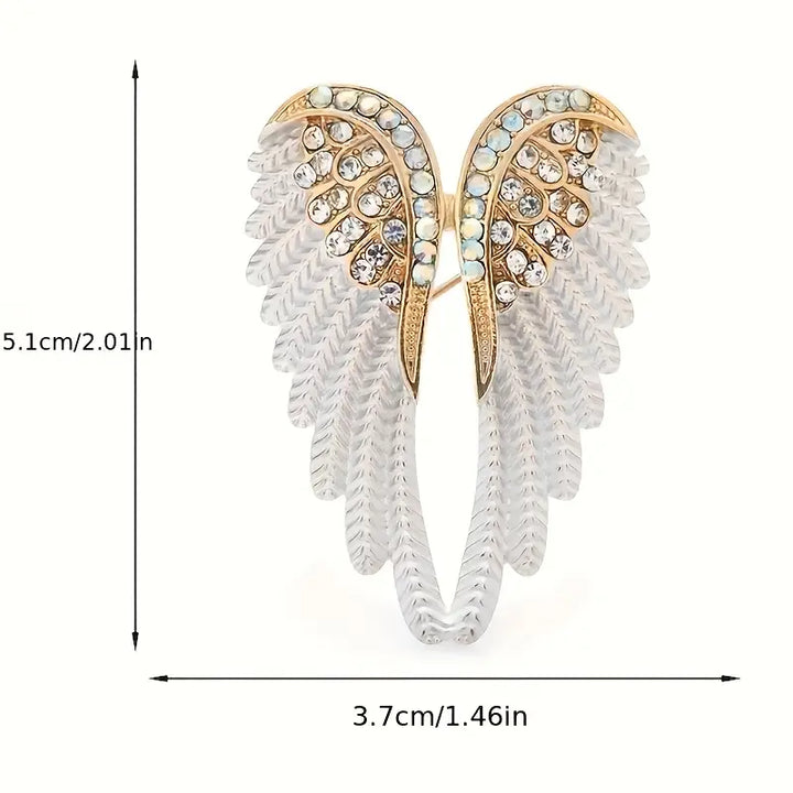 ANGEL WINGS BROOCH