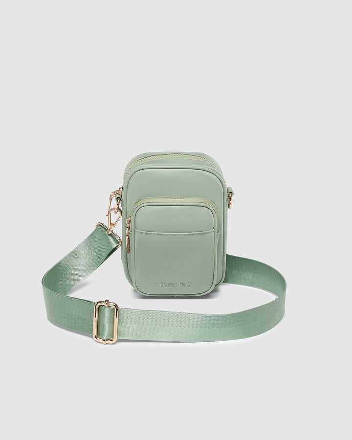 Louenhide Sage Green Lyla Phone Bag