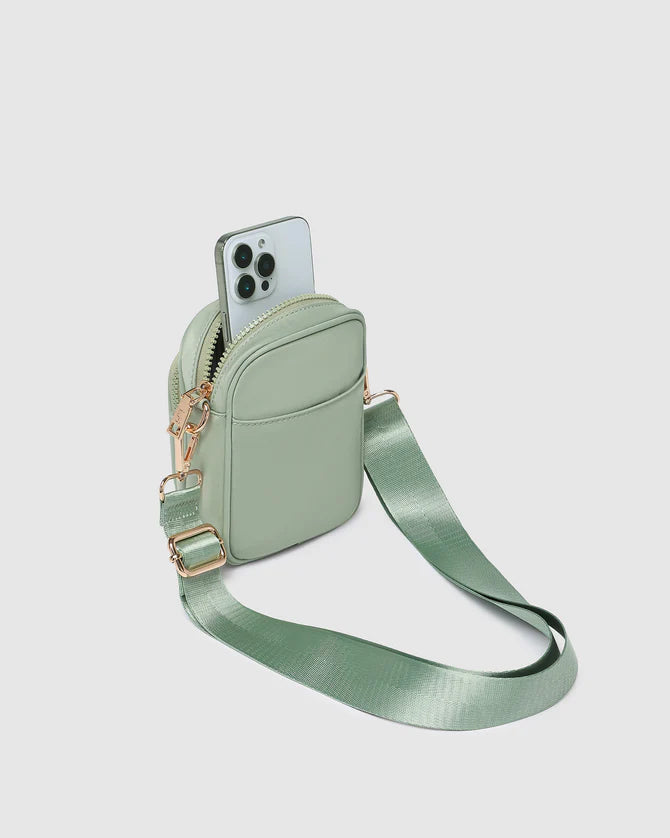Louenhide Sage Green Lyla Phone Bag