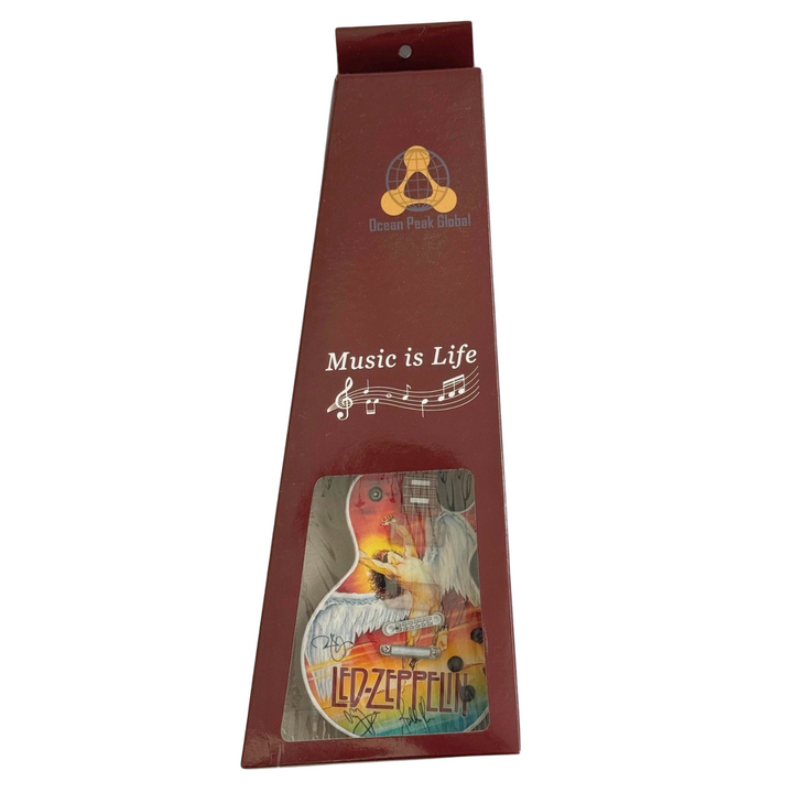 Miniature Guitar Led Zeppelin & Stand