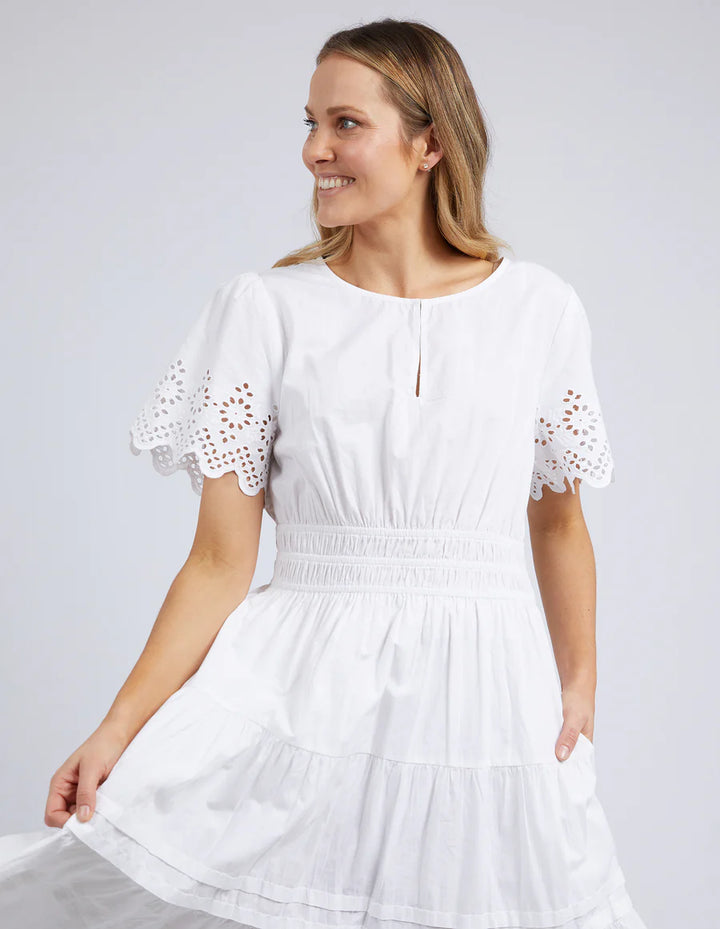 30% OFF | SLOANE WHITE DRESS - RAPT ONLINE