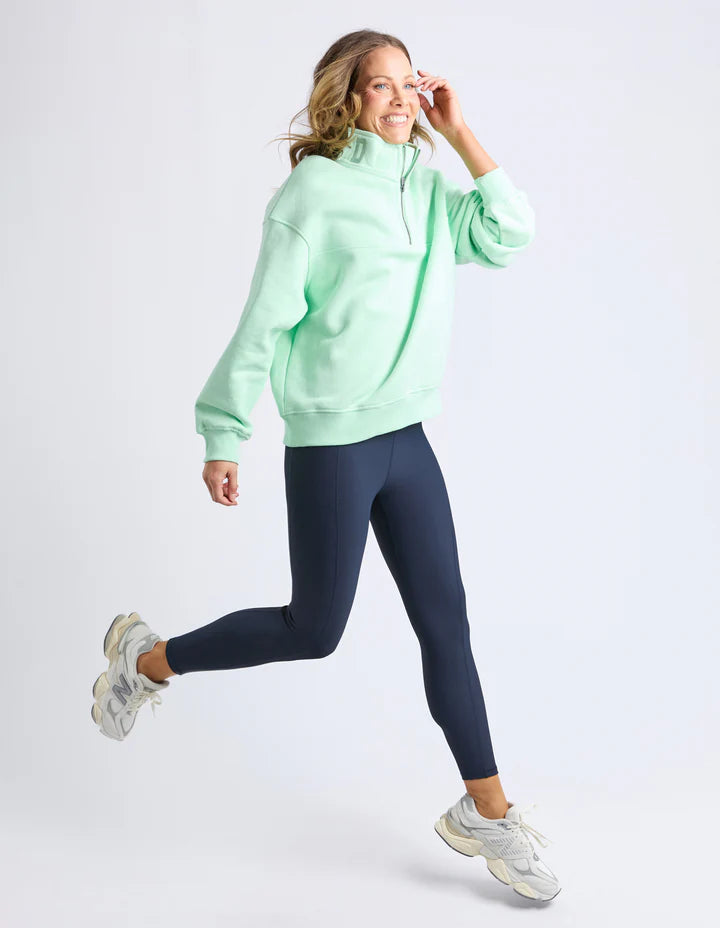 Foxwood College Zip crew Mint